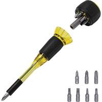 Tournevis 8-en-1 Tru-Grip avec raccourci, 6-57/100" lo, Prise Plastique Ontario Safety Products