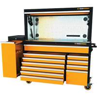 MEGAMOD Master Mechanics Tool Set in Premium Modular Foam Trays with Tool Storage & Shop Equipment, 1331 Pieces Ontario Safety Products