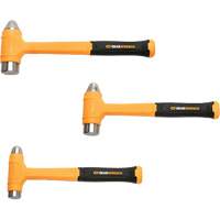 Dead Blow Ball Pein Hammer Set, 3 Pieces Ontario Safety Products