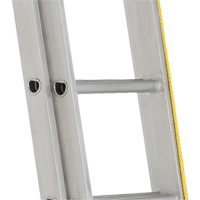 Industrial Heavy-Duty Extension Ladders, 300 lbs. Cap., 35' H, Grade 1A VC039 | Ontario Safety Product