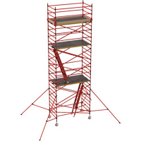 Scaffolding, Fibreglass Frame, 47-1/4" D x 256" H VC195 | Ontario Safety Product