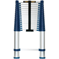 Telescopic Ladder, 3' - 15.5', Aluminum, 250 lbs. Capacity, Type 1 Ontario Safety Products