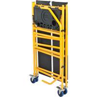 nsemble d'&eacute;chafaudage &agrave; montant de s&eacute;curit&eacute; & tablette pour outils de 4' Jobsite Series, Cadre Acier, 49-1/2" p x 57-3/4" h Ontario Safety Products
