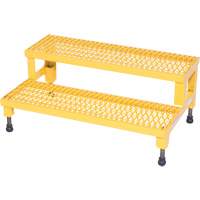 Plate-forme ajustable Step-Mate, 2 marche(s), 36-3/16" la x 22-7/8" lo x 15-1/4" h, Capacit&eacute; 500 lb Ontario Safety Products