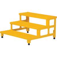 Plate-forme ajustable Step-Mate, 3 marche(s), 36-3/16" la x 33-7/8" lo x 22-1/4" h, Capacit&eacute; 500 lb Ontario Safety Products
