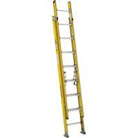 Extension Ladder, 375 lbs. Cap., 13' H, Grade 1AA VD532 | Ontario Safety Product