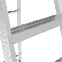 Step Ladder, 10', Aluminum, 225 lbs. Capacity, Type 2 Ontario Safety Products