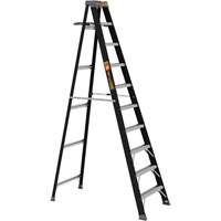 Step Ladder with Paint Tray, 10', Fibreglass, 250 lbs. Capacity, Type 1 Ontario Safety Products