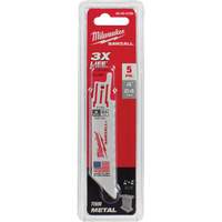 Sawzall&reg; Reciprocating Saw Blades, Bi-Metal, 24 TPI, 4" L x 3/4" W Ontario Safety Products