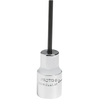 Douille &agrave; embout, Hexagonale, 2,5 mm x 1-7/8" lo, Prise 1/4" Ontario Safety Products