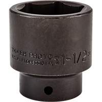 Socket, Impact, 1-1/2", 1/2" Drive, 6 Points Ontario Safety Products