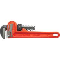 Heavy-Duty Cast Iron Pipe Wrench, 3/4" Jaw Capacity, 6" Long, Powder Coated Finish, None Handle Ontario Safety Products