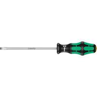 Tapered Slotted Screwdriver, 6.5 mm Tip, Round, 10-1/16" L, Plastic Handle VS176 | Ontario Safety Product