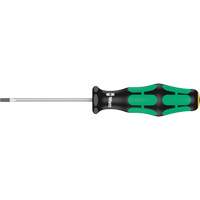 Slotted Screwdriver, 3/32" Tip, Round, 5-1/8" L, Plastic Handle VS185 | Ontario Safety Product