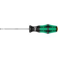 Slotted Screwdriver, 4 mm Tip, Round, 7-25/32" L, Plastic Handle VS189 | Ontario Safety Product