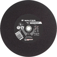 Meule &agrave; tronçonner rapide en acier inoxydable Portacut, 14" x 1/8", Arbre de 1", Type 1, Carbure de silicium, 5400 Tr/min Ontario Safety Products