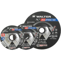 Allsteel™ XX Depressed Centre Grinding Wheels, 9" x 1/4", 7/8" arbor, Type 27 VV459 | Ontario Safety Product
