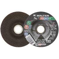 Meule FLEXCUT, 4-1/2", 36 Grain, Oxyde d'aluminium, 7/8", 13 300 Tr/min, Type 29 Ontario Safety Products