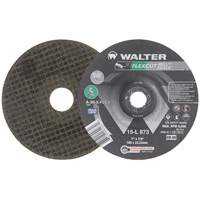FLEXCUT MILL SCALE Grinding Wheel, 7", 36 Grit, Aluminum Oxide, 7/8", 8600 RPM, Type 29 Ontario Safety Products