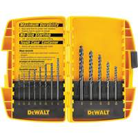 Black & Gold Drill Bit Set, 13 Pieces, High Speed Steel WP247 | Ontario Safety Product