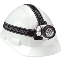 Headlamp, LED, 28 Lumens, 20 Hrs. Run Time, AAA Batteries Ontario Safety Products