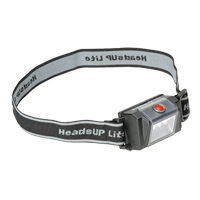 HeadsUp Lite™ 2610 Headlamp, LED, 30 Lumens, 19 Hrs. Run Time, AAA Batteries XC811 | Ontario Safety Product
