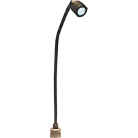 Lampe à col-de-cygne à flux élevé de la série LS, 5 W, DEL, Col 20", Noir XC852 | Ontario Safety Product