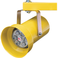 Lampes pour quais de chargement, Bras 24", 18 W, Ampoule DEL, Métal XD024 | Ontario Safety Product