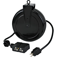 Cord Reel - Industrial, 20', SJTOW, 12/3/3-Dec Gauge, 15 A Ontario Safety Products