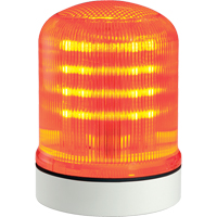 Streamline<sup>®</sup> Modular Multifunctional LED Beacons, Continuous/Flashing/Rotating, Amber XE717 | Ontario Safety Product