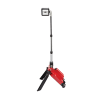 Tour d'&eacute;clairage double de chantier M18 Rocket avec cl&eacute; unique, DEL, 60 W, 5400 lumens, Boîtier en Plastique Ontario Safety Products