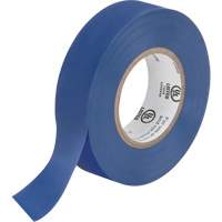 Electrical Tape, 19 mm (3/4") x 18 M (60'), Blue, 7 mils XH385 | Ontario Safety Product
