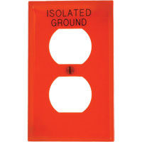 Plaque murale pour prise double Ontario Safety Products