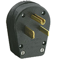 Dual Power Plug, Thermoplastic, 30 A/50 A, 250 V Ontario Safety Products