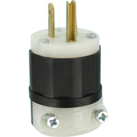 Hospital Grade Extension Plug, Nylon, 15 Amps, 125 V Ontario Safety Products