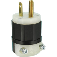 Hospital Grade Extension Plug, Nylon, 20 Amps, 125 V Ontario Safety Products