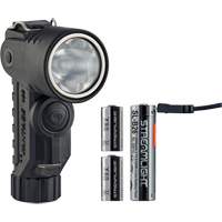 Vantage<sup>®</sup> 180 X Multi-Fuel Helmet/Right Angle Flashlight, LED, Rechargeable/CR123A Batteries, Nylon Polymer XI468 | Ontario Safety Product