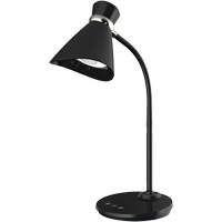 Desk Lamp, 6 W, LED, 16" Neck, Black XI492 | Ontario Safety Product