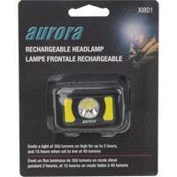 Headlamp, LED, 350 Lumens, 2 Hrs. Run Time, Rechargeable Batteries XI801 | Ontario Safety Product