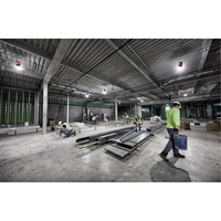 Lampe de chantier temporaire RADIUS, DEL, 130 W, 15000 lumens Ontario Safety Products