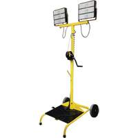 Beacon978 Light Cart with Winch, LED, 150 W, 22500 Lumens, Aluminum Housing XJ039 | Ontario Safety Product