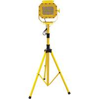 Explosion Proof Floodlight with Tripod, LED, 40 W, 5600 Lumens, Aluminum Housing XJ041 | Ontario Safety Product