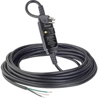 Self-Test Automatic Reset GFCI Cord Set, 120 VAC, 15 A, 37' Cord XJ279 | Ontario Safety Product
