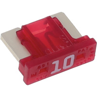 LP MINI&reg; Series Automotive Blade Fuse, Cartridge, 10 Amps, 58 V Ontario Safety Products