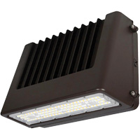 Luminaire mural, DEL, 120 V, 80 W, 6,5" ha x 9,3" la x 14,4" p Ontario Safety Products
