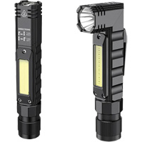 Baladeuse multifonctionnelle, DEL, 500 lumens, Piles Rechargeable Ontario Safety Products
