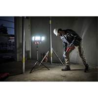 18V Professional Cordless Folding Panel Work Light on Tripod, LED, 3600 Lumens Ontario Safety Products
