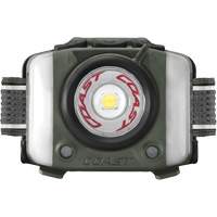 Lampe frontale FL97R &agrave; trois couleurs avec syst&egrave;me Twist Focus et commande vocale, DEL, 830 lumens, 2 hres de fonctionnement, piles Rechargeable Ontario Safety Products