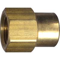 Reduced Pipe Coupling, Brass, 1/2" x 3/8" YA525 | Ontario Safety Product