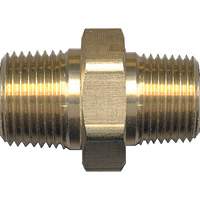 Mamelon de r&eacute;duction hexagonal, Laiton, 1/4" x 1/8", NPT x NPT Ontario Safety Products